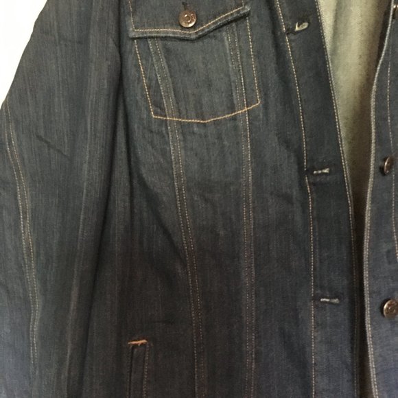 Ladies 4X Blue Denim Jacket New without Tag - Picture 5 of 5